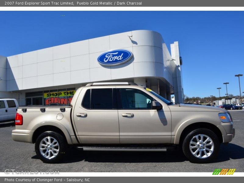  2007 Explorer Sport Trac Limited Pueblo Gold Metallic