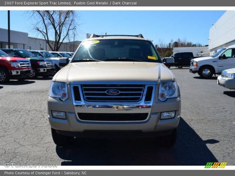 Pueblo Gold Metallic / Dark Charcoal 2007 Ford Explorer Sport Trac Limited