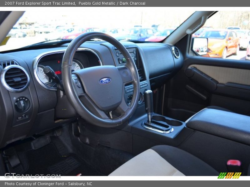 Pueblo Gold Metallic / Dark Charcoal 2007 Ford Explorer Sport Trac Limited