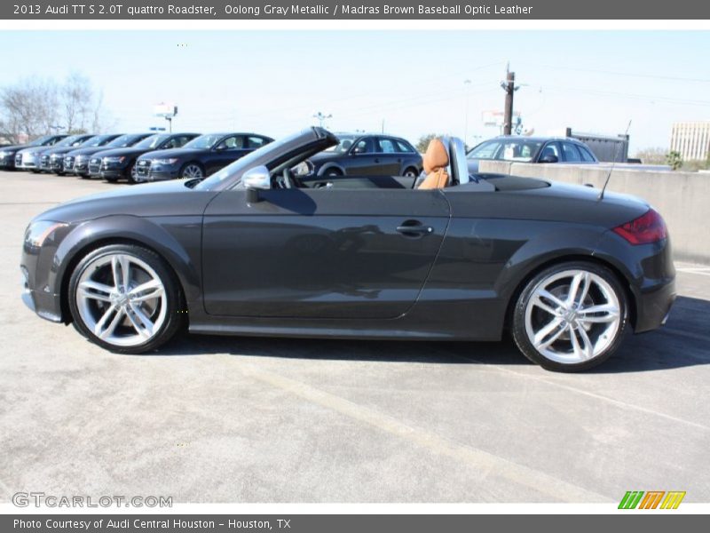  2013 TT S 2.0T quattro Roadster Oolong Gray Metallic