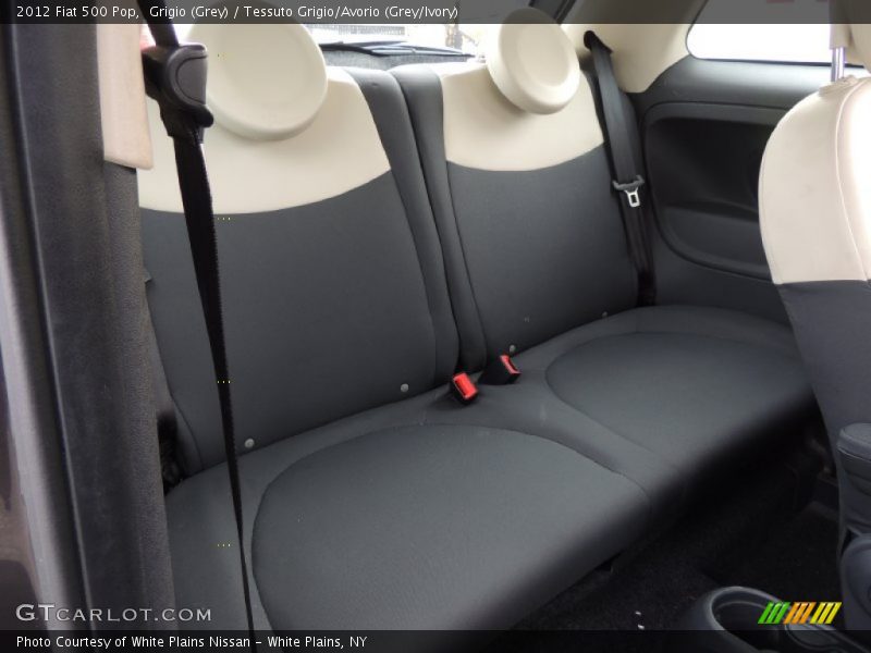 Rear Seat of 2012 500 Pop