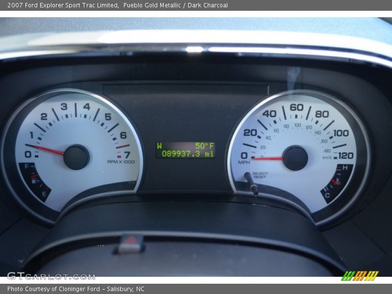  2007 Explorer Sport Trac Limited Limited Gauges