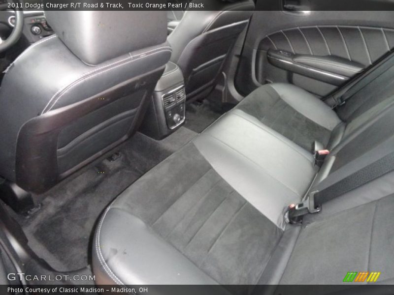 Rear Seat of 2011 Charger R/T Road & Track