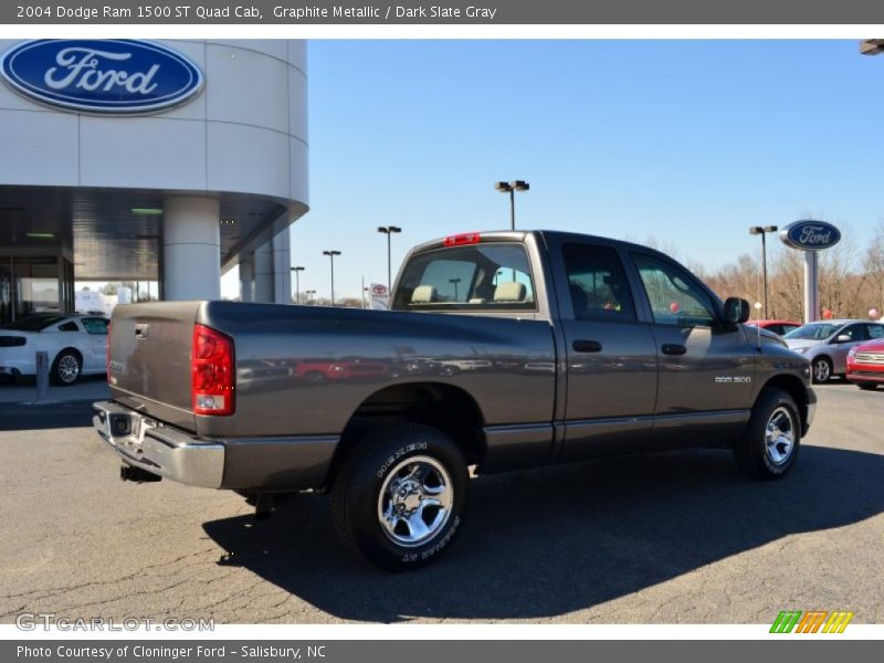 Graphite Metallic / Dark Slate Gray 2004 Dodge Ram 1500 ST Quad Cab
