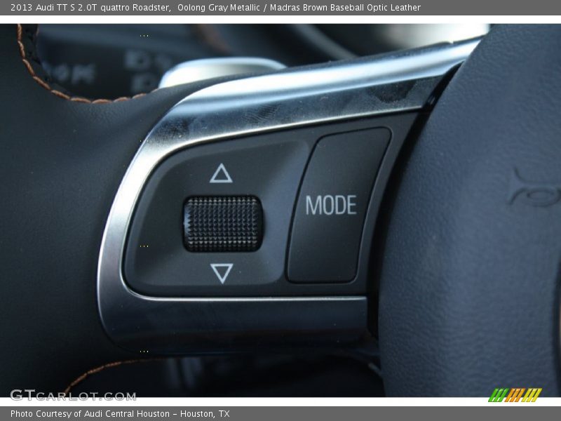 Controls of 2013 TT S 2.0T quattro Roadster