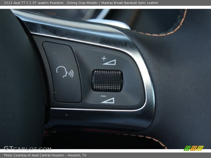 Controls of 2013 TT S 2.0T quattro Roadster