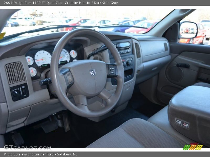 Dashboard of 2004 Ram 1500 ST Quad Cab