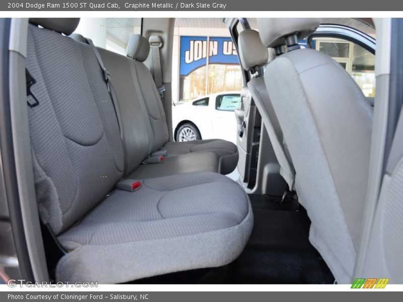 Rear Seat of 2004 Ram 1500 ST Quad Cab
