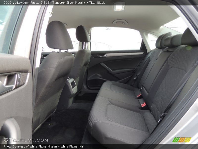 Tungsten Silver Metallic / Titan Black 2012 Volkswagen Passat 2.5L S
