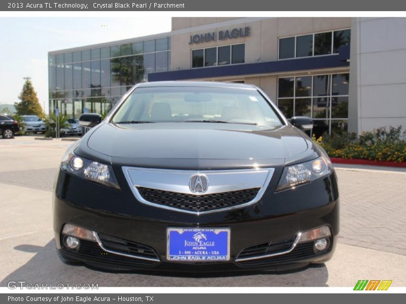 Crystal Black Pearl / Parchment 2013 Acura TL Technology