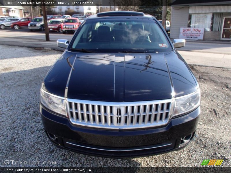 Black / Dark Charcoal 2008 Lincoln MKZ AWD Sedan