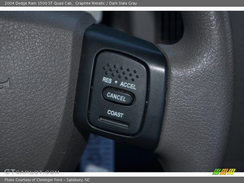 Graphite Metallic / Dark Slate Gray 2004 Dodge Ram 1500 ST Quad Cab