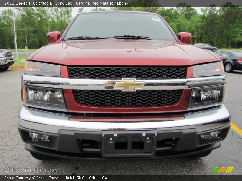 Cardinal Red Metallic / Ebony 2011 Chevrolet Colorado LT Crew Cab