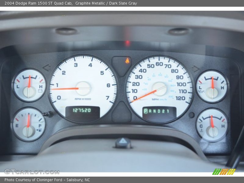  2004 Ram 1500 ST Quad Cab ST Quad Cab Gauges