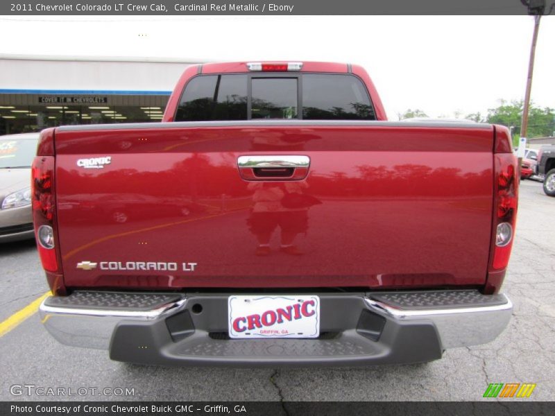Cardinal Red Metallic / Ebony 2011 Chevrolet Colorado LT Crew Cab