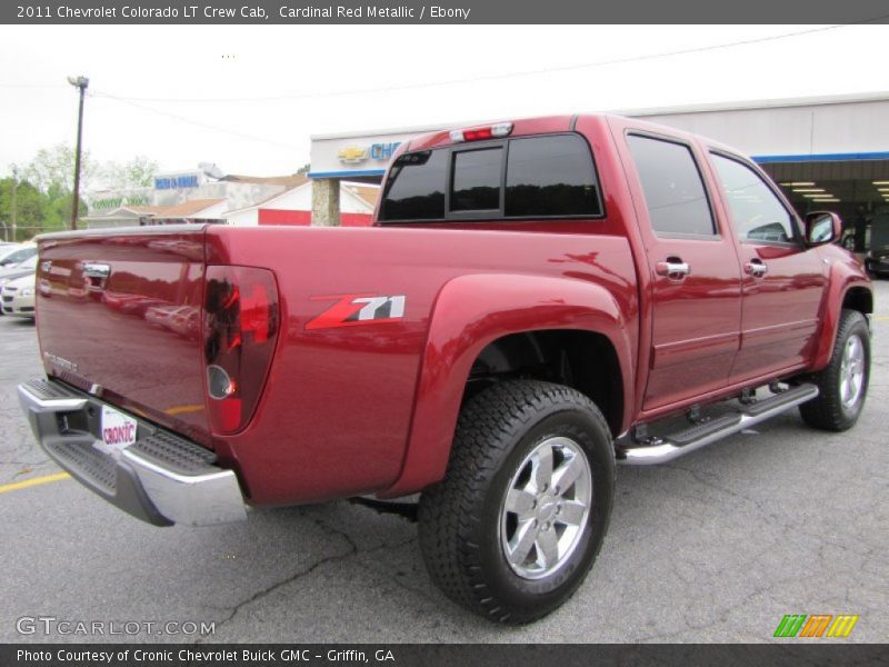 Cardinal Red Metallic / Ebony 2011 Chevrolet Colorado LT Crew Cab