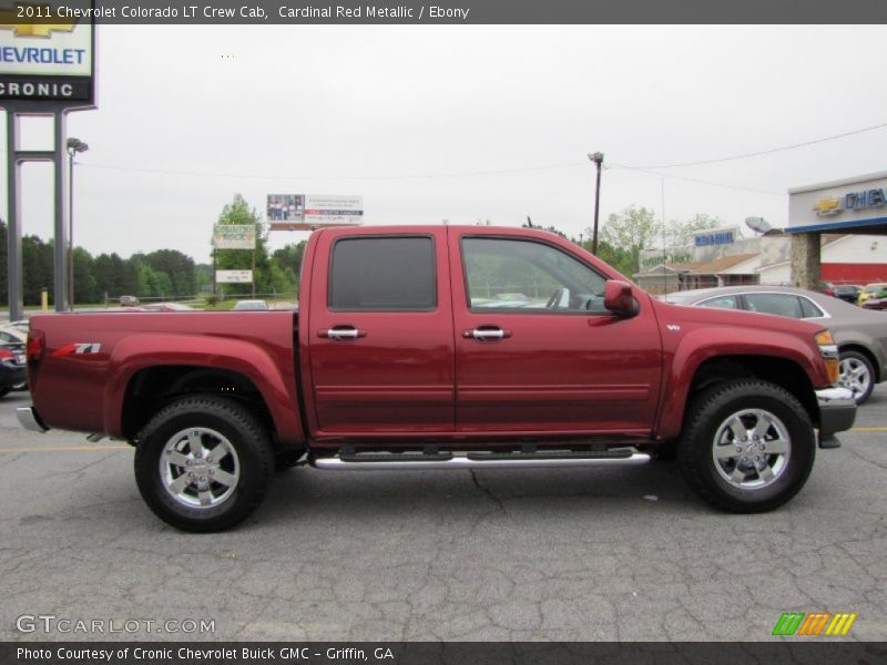 Cardinal Red Metallic / Ebony 2011 Chevrolet Colorado LT Crew Cab
