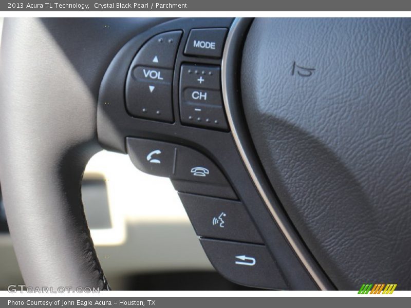 Crystal Black Pearl / Parchment 2013 Acura TL Technology