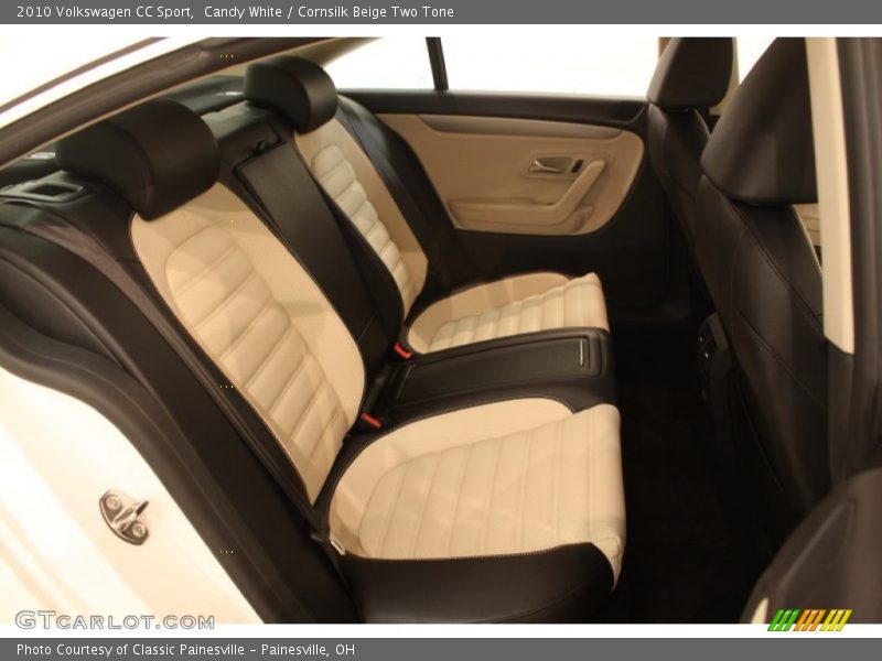 Candy White / Cornsilk Beige Two Tone 2010 Volkswagen CC Sport