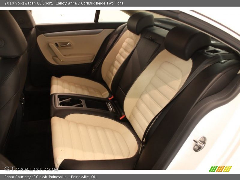 Candy White / Cornsilk Beige Two Tone 2010 Volkswagen CC Sport