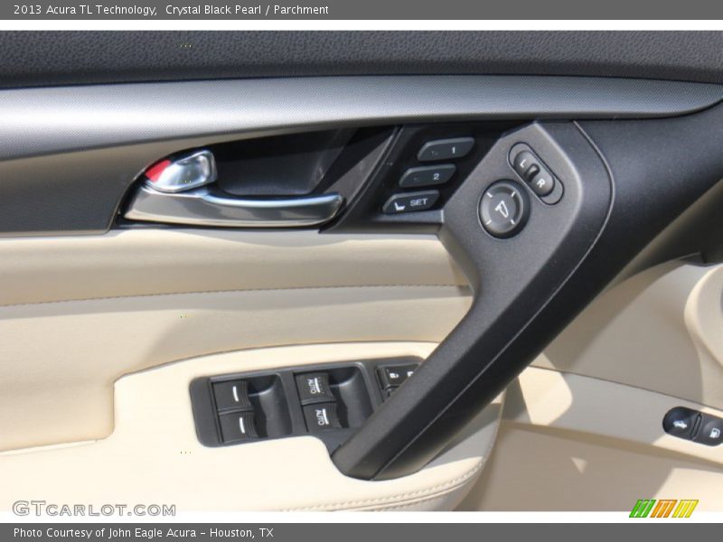 Crystal Black Pearl / Parchment 2013 Acura TL Technology