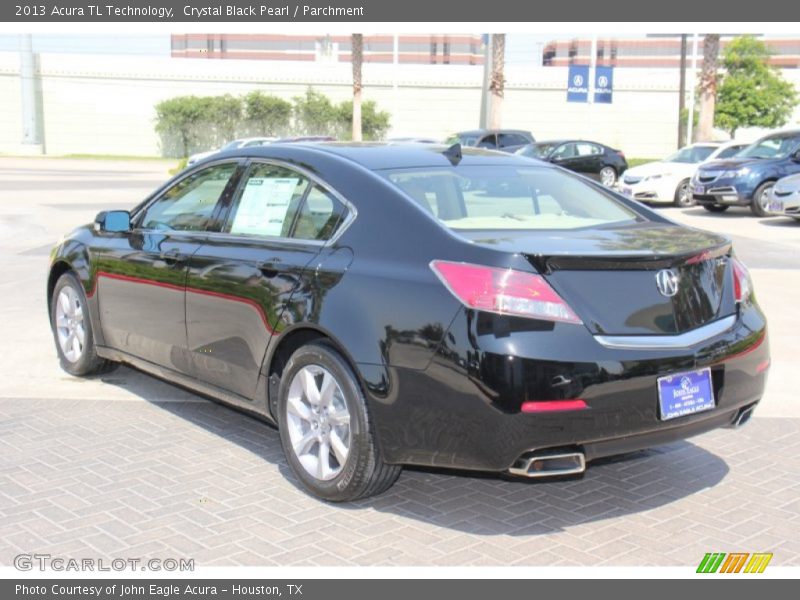 Crystal Black Pearl / Parchment 2013 Acura TL Technology
