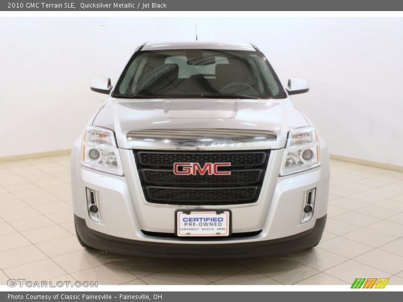 Quicksilver Metallic / Jet Black 2010 GMC Terrain SLE