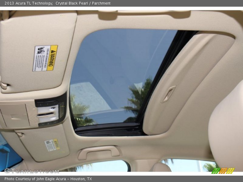 Crystal Black Pearl / Parchment 2013 Acura TL Technology