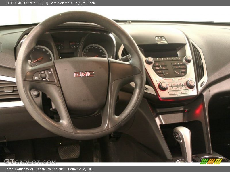 Quicksilver Metallic / Jet Black 2010 GMC Terrain SLE