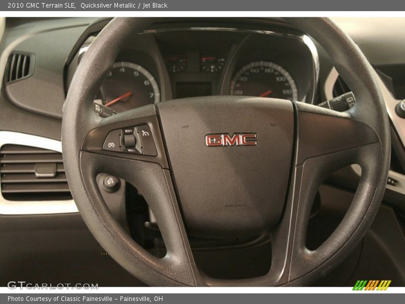Quicksilver Metallic / Jet Black 2010 GMC Terrain SLE