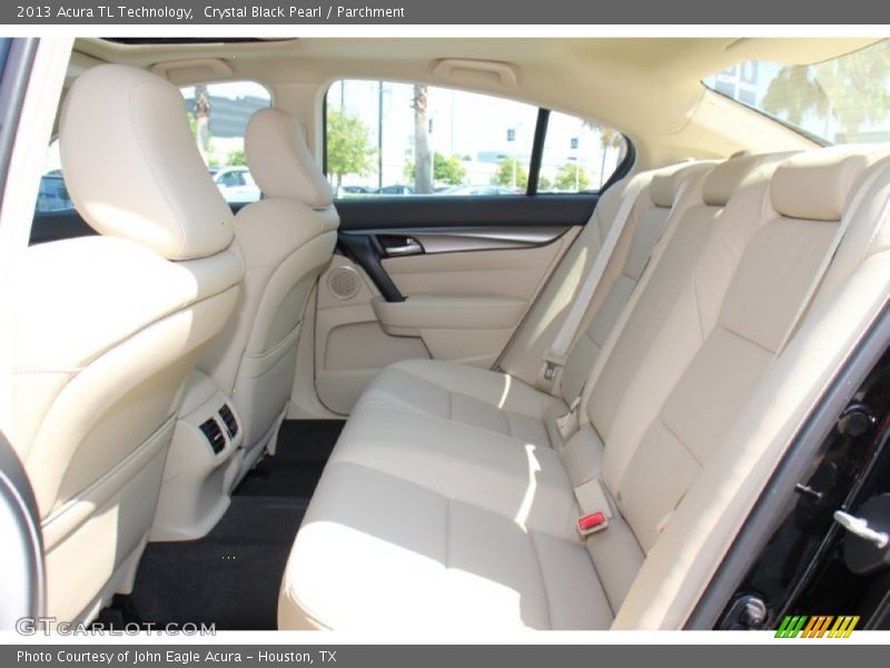 Crystal Black Pearl / Parchment 2013 Acura TL Technology