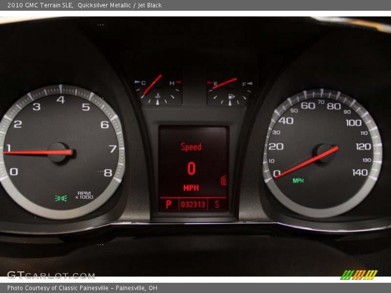 Quicksilver Metallic / Jet Black 2010 GMC Terrain SLE