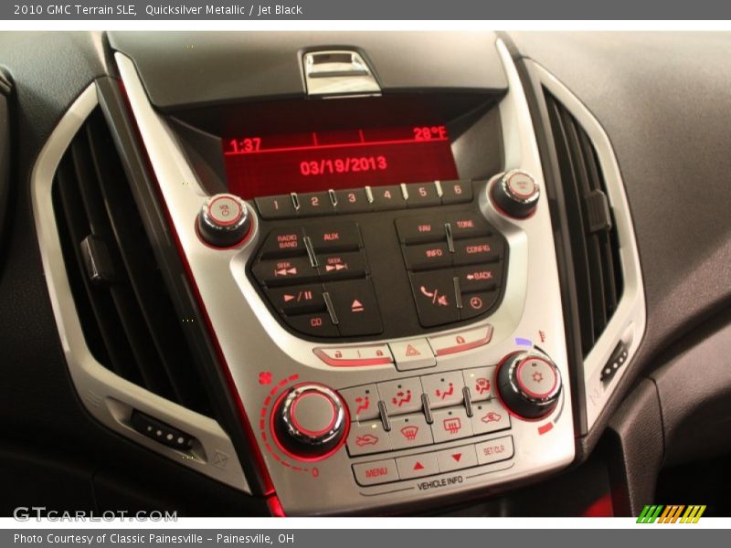 Quicksilver Metallic / Jet Black 2010 GMC Terrain SLE