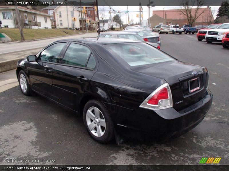 Black / Camel 2006 Ford Fusion SE