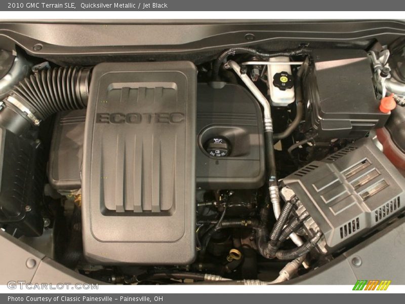 Quicksilver Metallic / Jet Black 2010 GMC Terrain SLE