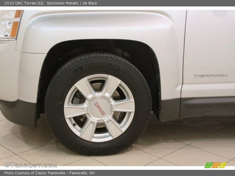 Quicksilver Metallic / Jet Black 2010 GMC Terrain SLE