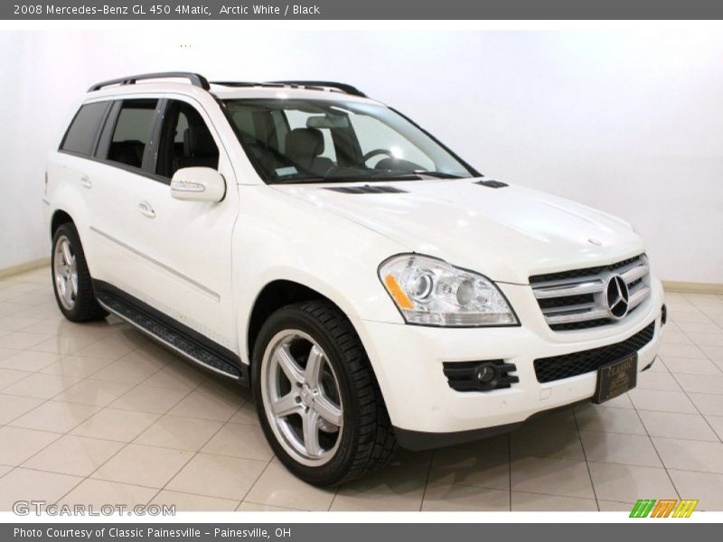 Arctic White / Black 2008 Mercedes-Benz GL 450 4Matic