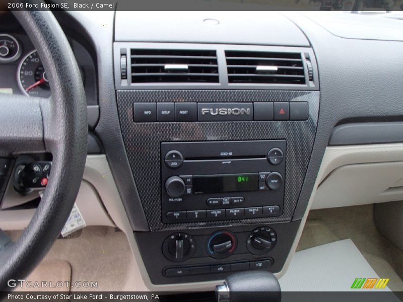 Black / Camel 2006 Ford Fusion SE