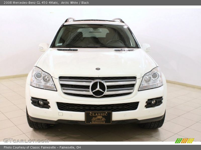 Arctic White / Black 2008 Mercedes-Benz GL 450 4Matic