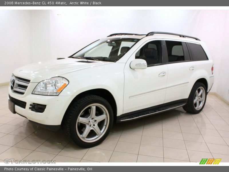 Arctic White / Black 2008 Mercedes-Benz GL 450 4Matic