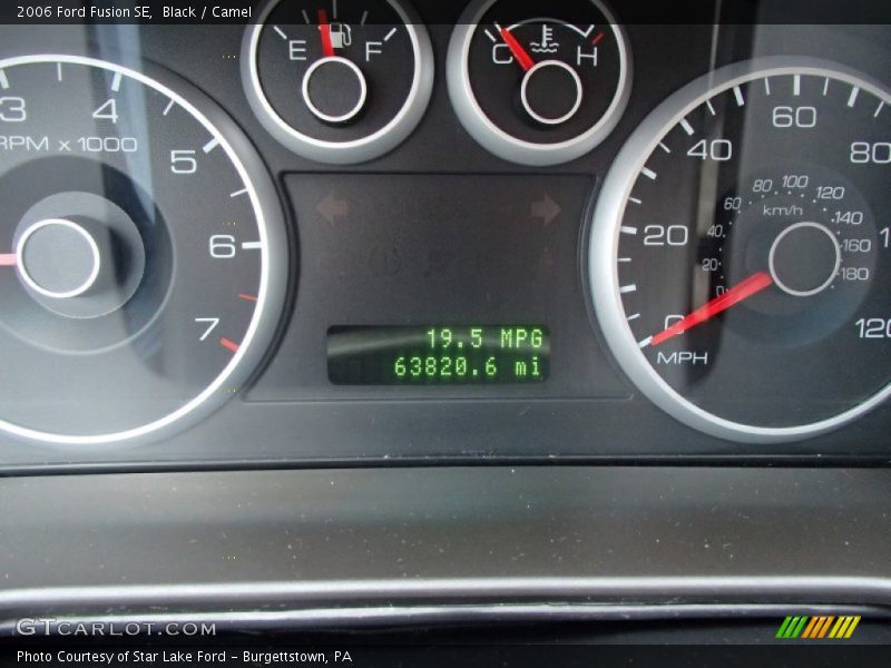 Black / Camel 2006 Ford Fusion SE