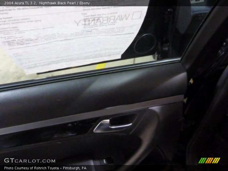 Nighthawk Black Pearl / Ebony 2004 Acura TL 3.2