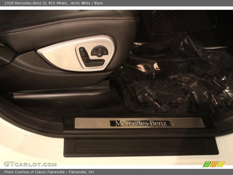 Arctic White / Black 2008 Mercedes-Benz GL 450 4Matic