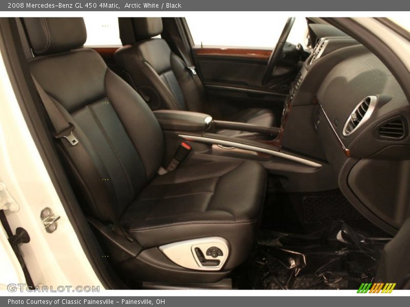 Arctic White / Black 2008 Mercedes-Benz GL 450 4Matic