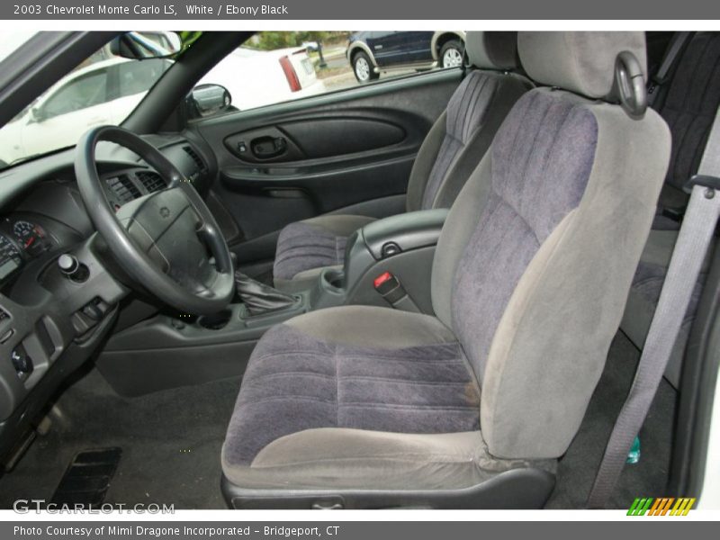 White / Ebony Black 2003 Chevrolet Monte Carlo LS