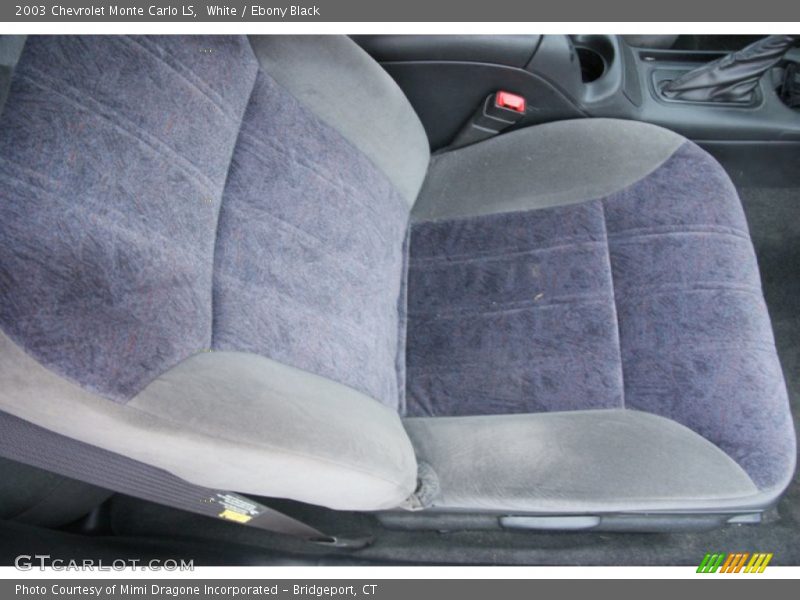 White / Ebony Black 2003 Chevrolet Monte Carlo LS