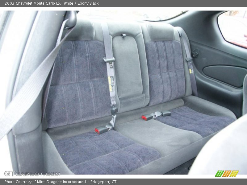 White / Ebony Black 2003 Chevrolet Monte Carlo LS