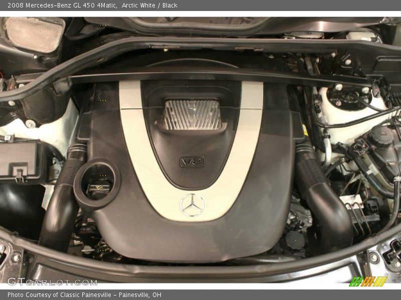 Arctic White / Black 2008 Mercedes-Benz GL 450 4Matic