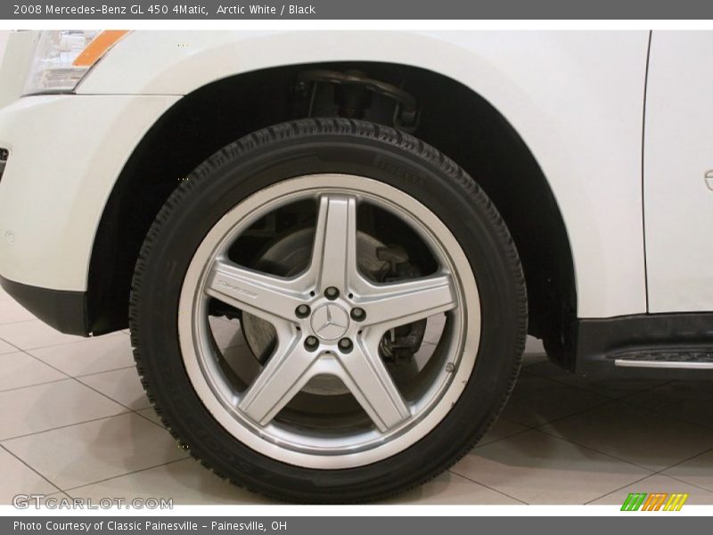 Arctic White / Black 2008 Mercedes-Benz GL 450 4Matic