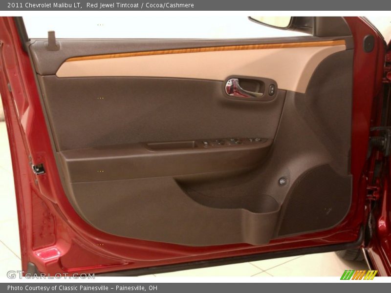Red Jewel Tintcoat / Cocoa/Cashmere 2011 Chevrolet Malibu LT